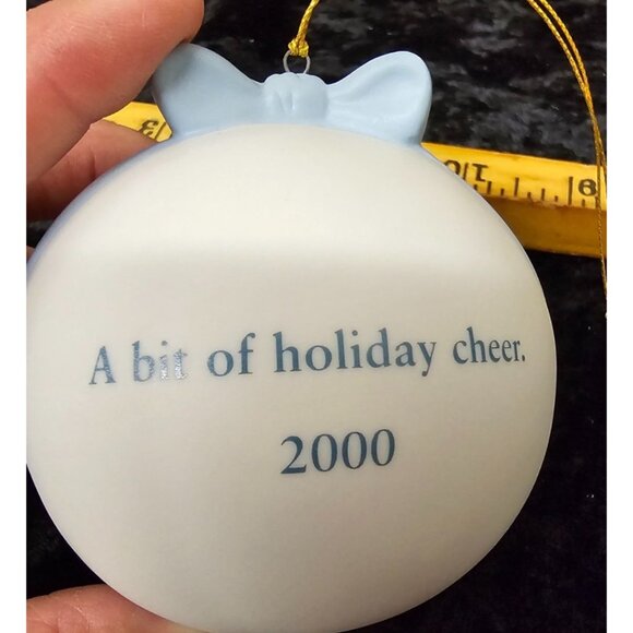 Disney 3" Porcelain Christmas Ornament Pooh & Friends A Bit Of Holiday Cheer 200 - Picture 5 of 7